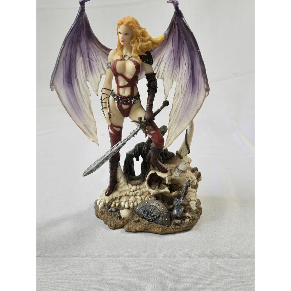 Myths And Legends Guardian Of The Sword Sculpture Figure RARE 10” 2004 NO BOX